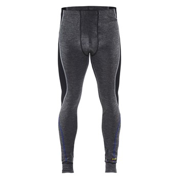 Blåkläder Lange onderbroek 100% merino WARM 18491732 Medium Grijs/Zwart 1 / 1