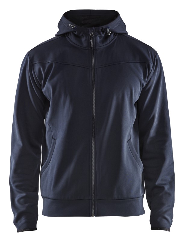 Blåkläder Hoodie met rits 33632526 Donker marineblauw/Zwart 1 / 1