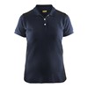 Blåkläder Dames poloshirt piqué 33901050 Donker marineblauw/Zwart 1 / 1