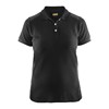 Blåkläder Dames poloshirt piqué 33901050 Zwart/Donkergrijs 1 / 1