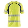 Blåkläder UV-T-Shirt High-Vis 33971013 High-Vis Geel/Marineblauw 1 / 1