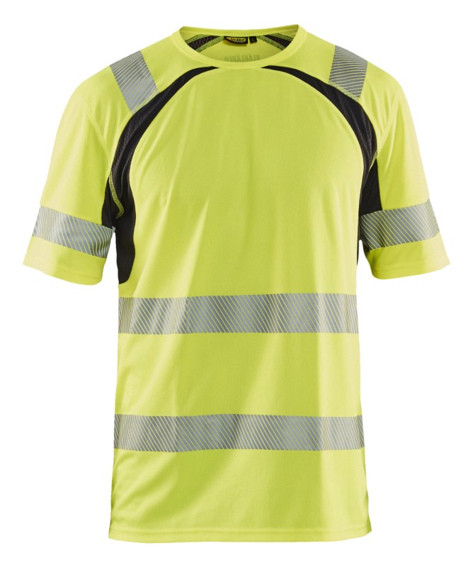 Blåkläder UV-T-Shirt High-Vis 33971013 High-Vis Geel/Zwart 1 / 1