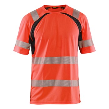 Blåkläder UV-T-Shirt High-Vis 33971013 High-Vis Rood/Zwart 1 / 1