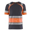 Blåkläder T-Shirt High-Vis 34211030 Medium Grijs/ High-Vis Oranje 1 / 1