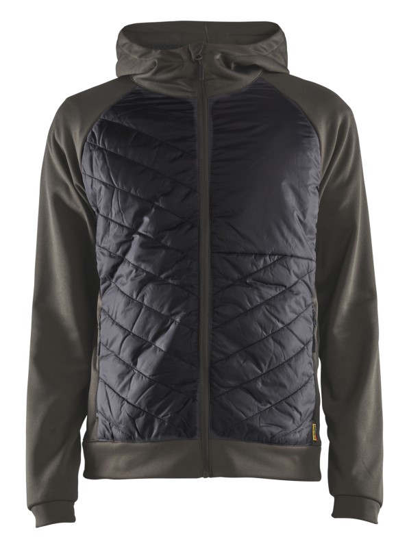 Blåkläder Hybride sweater 34632526 Groen/Zwart 1 / 1