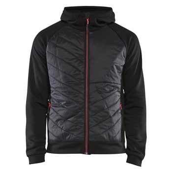 Blåkläder Hybride sweater 34632526 Zwart/Rood 1 / 1