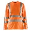 Blåkläder Dames T-Shirt lange mouw High-Vis 34851013 High-Vis Oranje 1 / 1