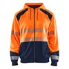 Blåkläder Hooded Sweatshirt High-Vis 35462528 High-Vis Oranje/Marineblauw 1 / 1