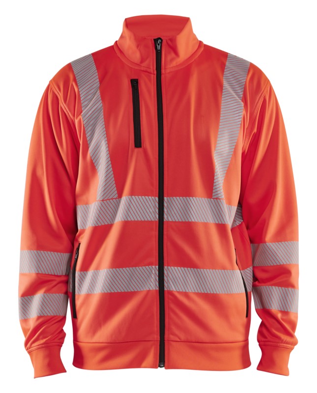 Blåkläder High-Vis Sweatshirt met rits 35632538 High-Vis Rood 1 / 1