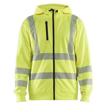 Blåkläder High-Vis Hoodie met rits 35652538 High-Vis Geel 1 / 1