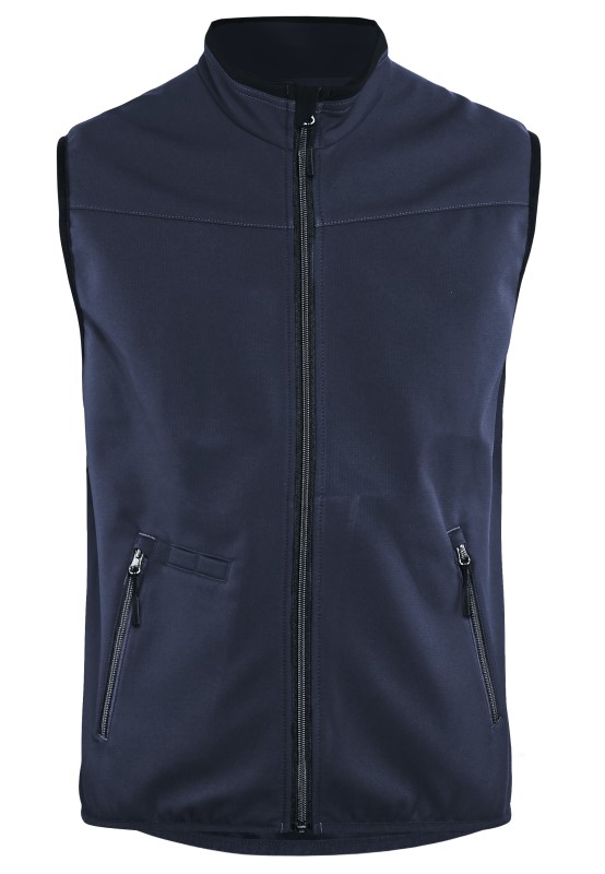 Blåkläder Softshell bodywarmer 38502516 Donker marineblauw/Zwart 1 / 1