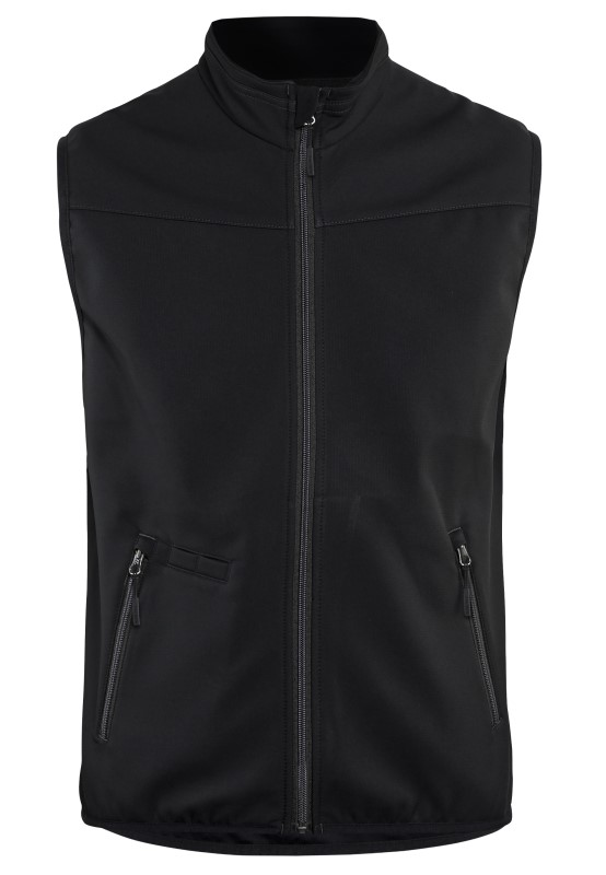 Blåkläder Softshell bodywarmer 38502516 Zwart/Donkergrijs 1 / 1