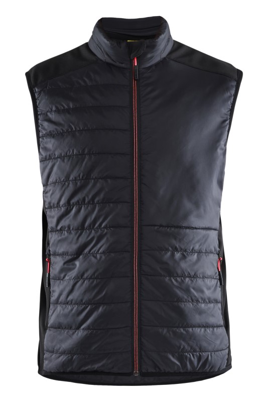 Blåkläder Gevoerde bodywarmer 38632030 Zwart/Rood 1 / 1