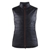 Blåkläder Dames bodywarmer gevoerd 38642030 Zwart/Rood 1 / 1