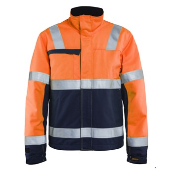 Blåkläder Multinorm winterjas 40691513 High-Vis Oranje/Marineblauw 1 / 1