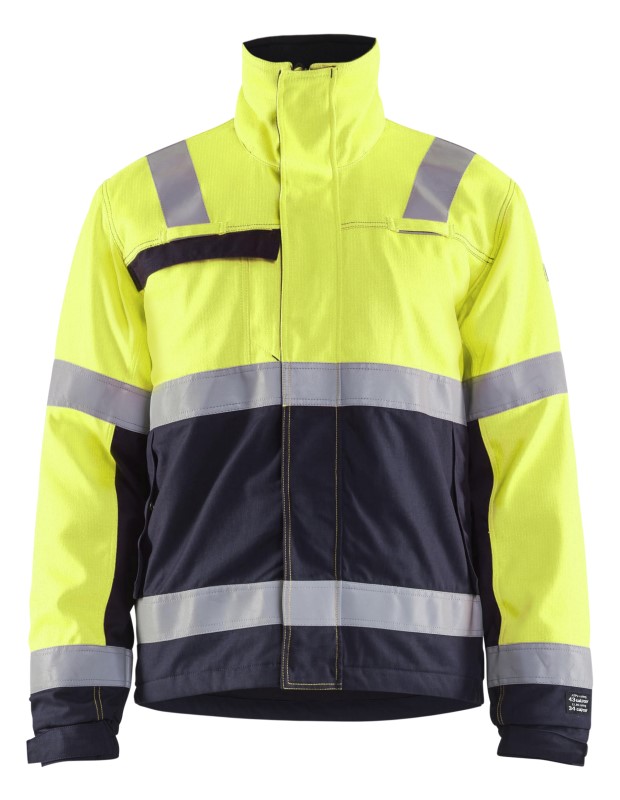 Blåkläder Multinorm Winterjas 40691514 High-Vis Geel/Marineblauw 1 / 1