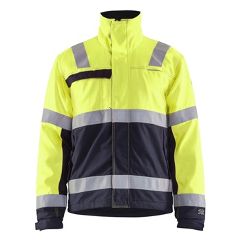 Blåkläder Multinorm Winterjas 40691514 High-Vis Geel/Marineblauw 1 / 1