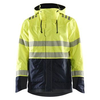 Blåkläder Multinorm shelljack 40881532 High-Vis Geel/Marineblauw 1 / 1