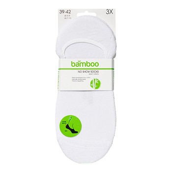 Bamboo Basic No-Show Terry 3-Pack 000121476000 2 / 5