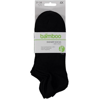 Bamboo Sneakersocks 4-Pack 000131473001 4 / 5