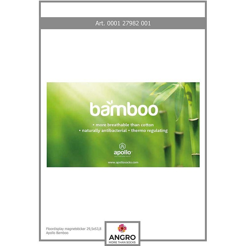 Vloer Display Magneet Sticker Bamboo 000127982001 1 / 1