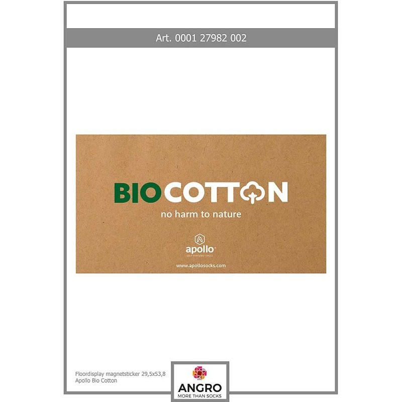 Vloer Display Magneet Sticker Bio Cotton 000127982002 1 / 1
