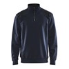 Blåkläder Sweatshirt bicolour met halve rits 33531158 Donker marineblauw/Zwart 1 / 1