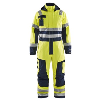 Blåkläder Multinorm Winteroverall 63681530 High-Vis Geel/Marineblauw 1 / 1
