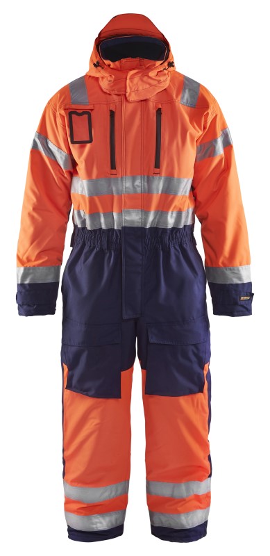 Blåkläder Winteroverall High-Vis 67631977 High-Vis Oranje/Marineblauw 1 / 1