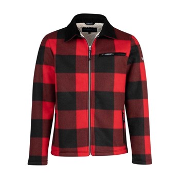 Storvik Houthakkers Fleecevest London Gevoerd Rood 1 / 3