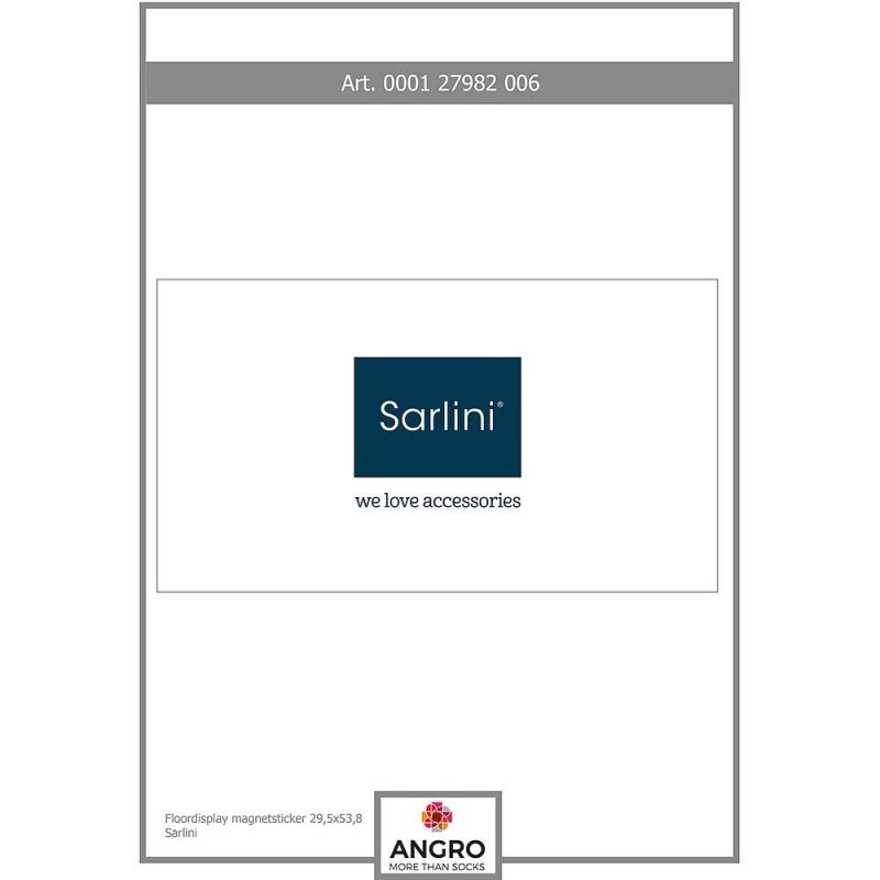 Sarlini Presentatie topkaart  000127982006 5 / 5