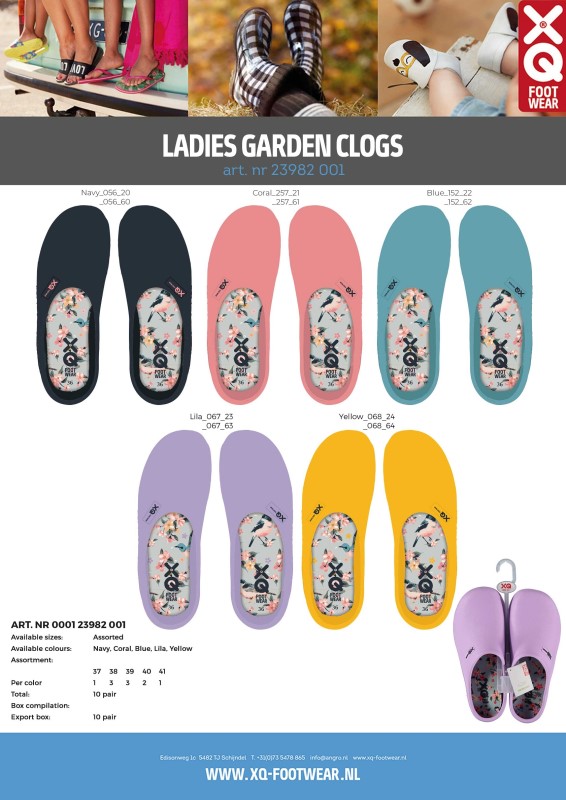 XQ Dames Garden Clogs 000123982001 6 / 6