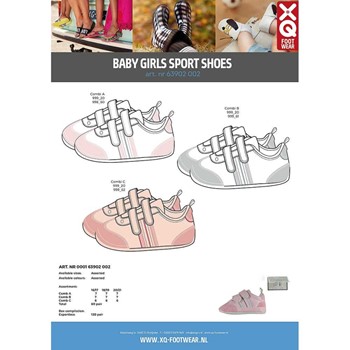 XQ Meisjes Baby Sneakers 000163902002 6 / 6
