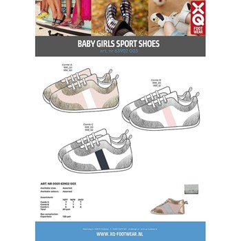 XQ Meisjes Baby Sportshoes 000163902003 6 / 6