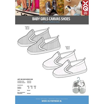 XQ Meisjes Baby Sneakers 000163903006 6 / 6
