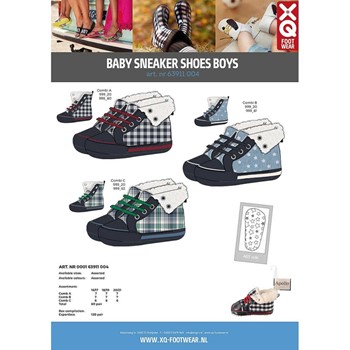XQ Baby Jongens Sneaker Schoenen 000163911004 6 / 6