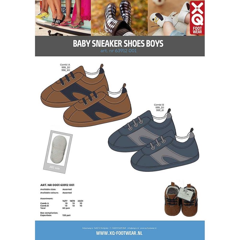 XQ Jongens Baby Sneakers 000163912001 6 / 6