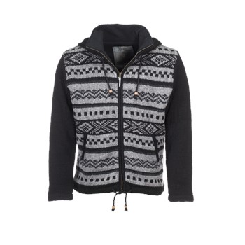 Pure Wool Vest Michael MNL-2370 Zwart (Verbouwing) 1 / 2