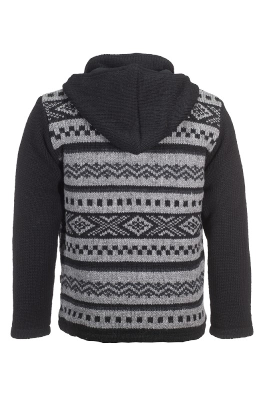 Pure Wool Vest Michael MNL-2370 Zwart (Verbouwing) 2 / 2