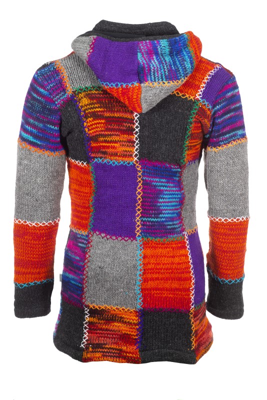 Pure Wool Damesvest lang Chantal WJK-2360 2 / 2