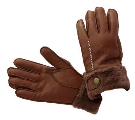 Mutka Dames Handschoen 2379C Sofia Bruin 1 / 2