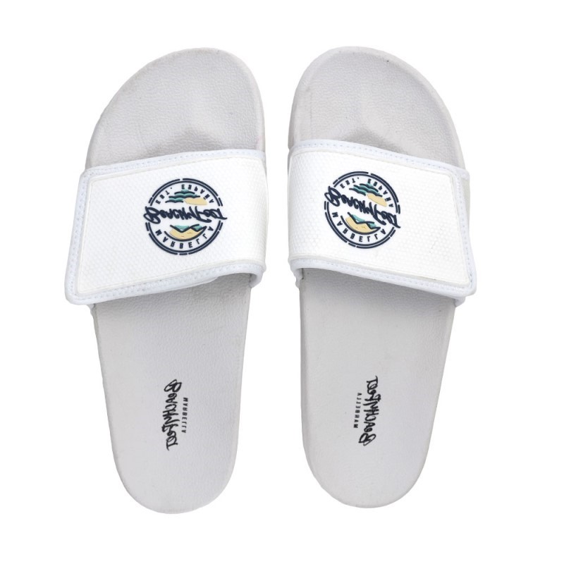 BeachyFeet Dames Poolside Slides Playero Blanco 1 / 3