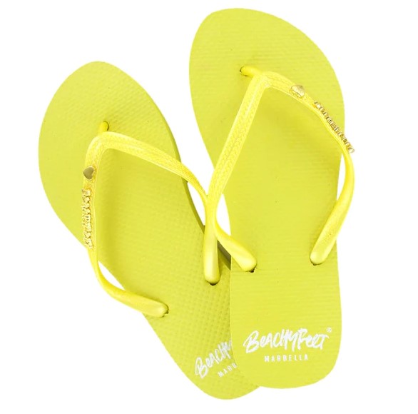 BeachyFeet Dames Teenslippers Amarillo Fluro 2 / 3