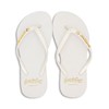 BeachyFeet Dames Teenslippers Blanco 1 / 3