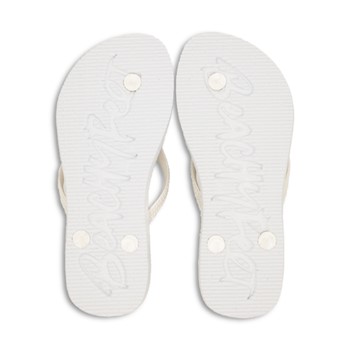 BeachyFeet Dames Teenslippers Blanco 2 / 3