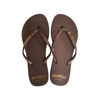 BeachyFeet Dames Teenslippers Chocolate 1 / 2