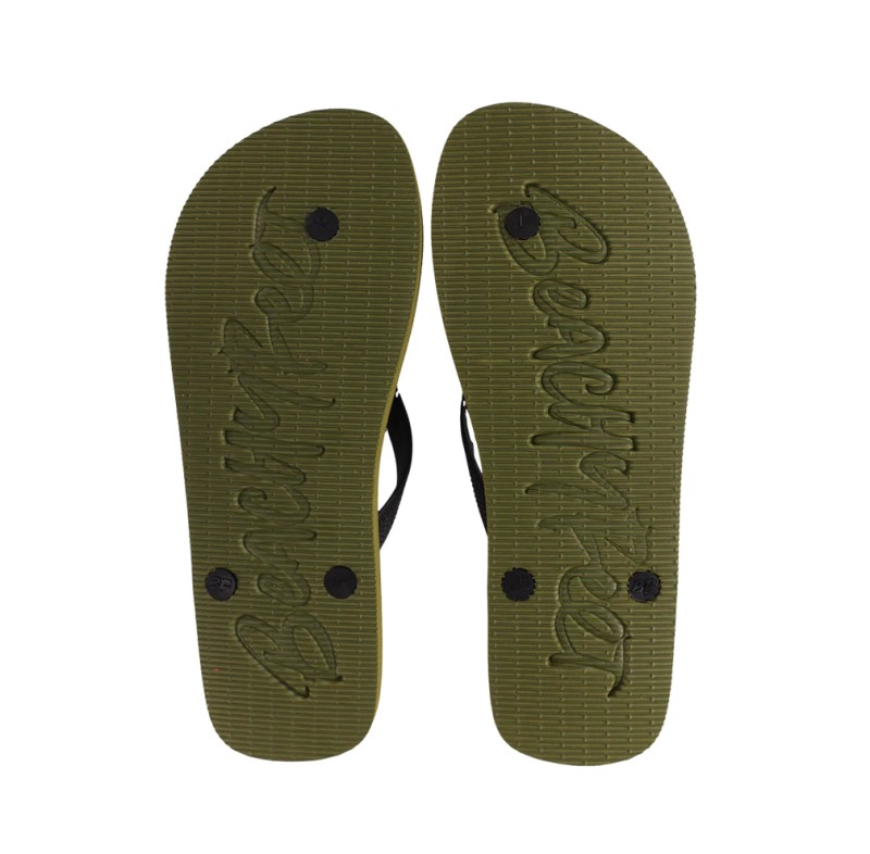 BeachyFeet Dames Teenslippers Khaki 3 / 3