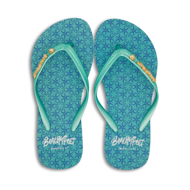 BeachyFeet Dames Teenslippers Larimar 1 / 3