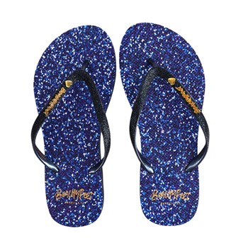 BeachyFeet Dames Teenslippers Navy Shimmer 1 / 3