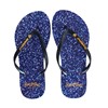 BeachyFeet Dames Teenslippers Navy Shimmer 1 / 3